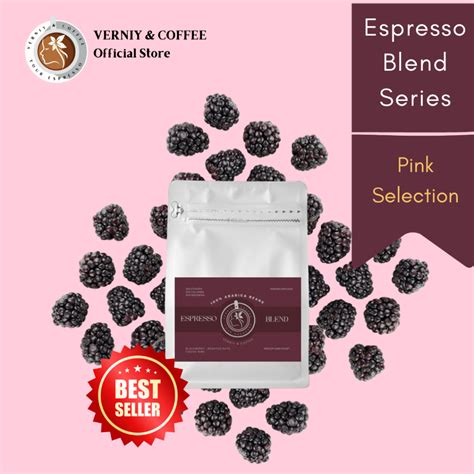 Verniy & Coffee | Pink Selection | 100% Arabica Coffee Bean | Dark Roast | Espresso Blend ...