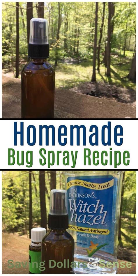 Easy Homemade Citronella Bug Spray Recipe | Homemade bug spray, Bug spray recipe, Diy bug spray