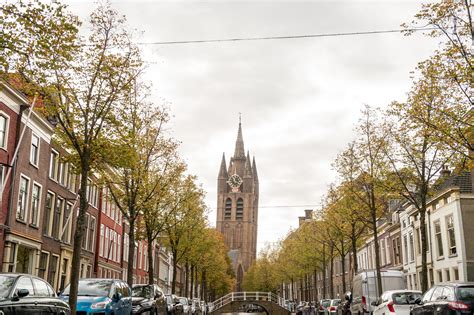 The Netherlands, Delft, October, 2022. Old church in Delft in autumn 22283118 Stock Photo at ...