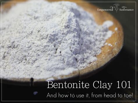 Bentonite Clay 101 + 15 Head-to-Toe Bentonite Clay Recipes