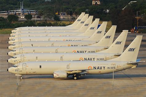 P8i Poseidon Indian Navy (3600x2400) at INS Rajali (8-inservice,4 ...