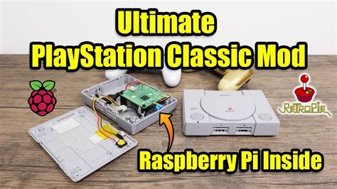 Ultimate PlayStation Classic Mod - I Put A Raspberry Pi In It! - YouTube