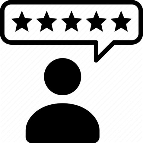 Customer, five, rating, review, satisfaction, star, user icon - Download on Iconfinder