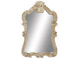 Vintage Cream Wood Wall Mirror 18197 - French Country - Wall Mirrors ...