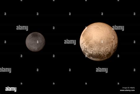 Pluto and Charon Stock Photo - Alamy