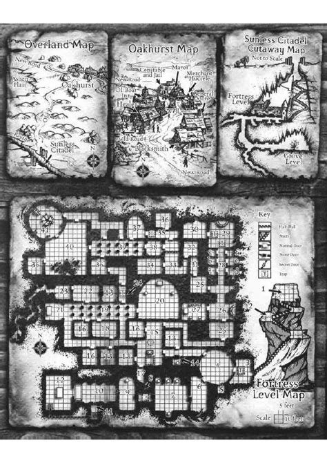 Dungeon maps, Fantasy map, Dungeons and dragons