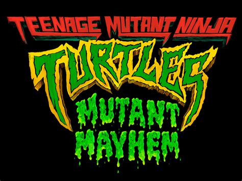 1600x1200 Resolution Teenage Mutant Ninja Turtles Mutant Mayhem Logo ...