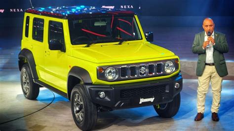 Auto Expo 2023: Maruti Jimny 5-door unveiled for Indian market; rivals Thar | HT Auto