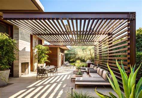 The Different Types of Pergola Materials - The Architects Diary