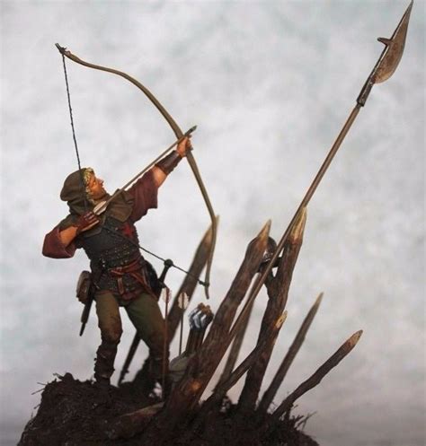 English Archer, Battle of Agincourt, 1415 by Dmitry Fursov · Putty&Paint