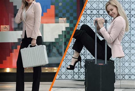 A Guide to Choosing Between a Briefcase and a Suitcase - ALEON