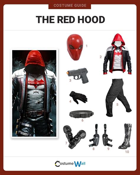 Dress Like The Red Hood Costume | Halloween and Cosplay Guides