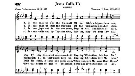 RHC 407: Jesus Calls Us (singing) - YouTube