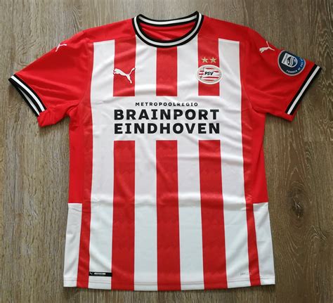 PSV Eindhoven Home football shirt 2020 - 2021. Sponsored by Brainport ...