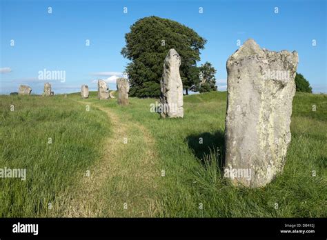 Avebury Stone Circle Stock Photo - Alamy