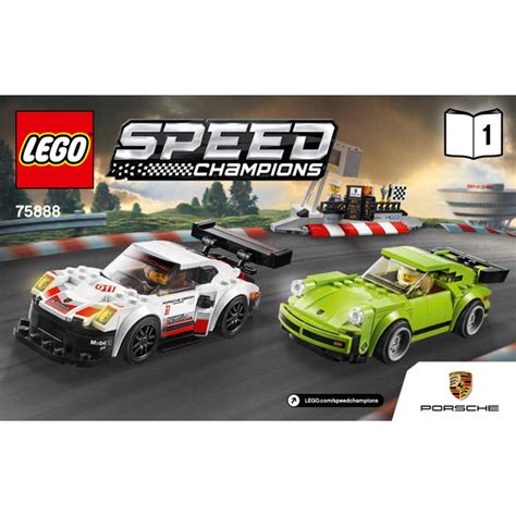 LEGO Porsche 911 RSR and 911 Turbo 3.0 Set 75888 Instructions | Brick ...