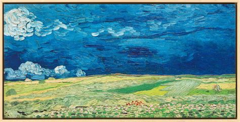 Buy Picture "Wheatfield under Thunderclouds" (1890), framed by Vincent van Gogh | ars mundi