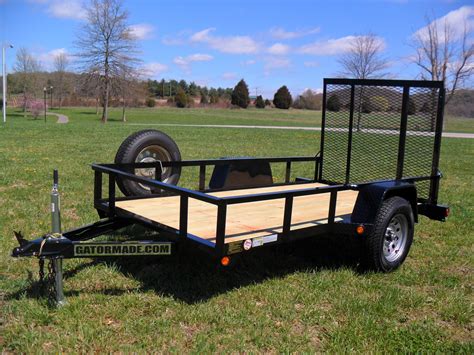 Heavy-Duty, Professional Grade 5x10 Utility Trailers - Gatormade