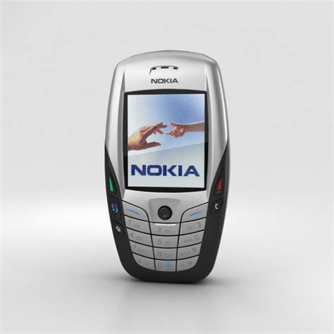 Nokia 6600 model - TurboSquid 1302938