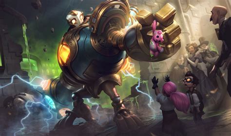 Victorious Blitzcrank skin League of Legends - price, lore, chromas ...