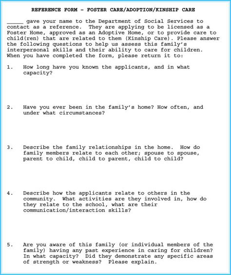 Adoption Reference Letter - How to Write it + Free Samples