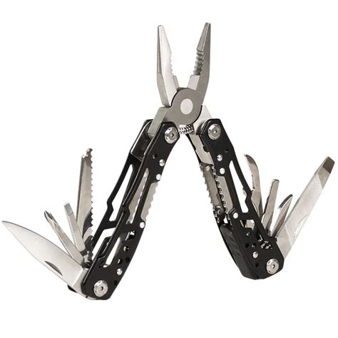 Outdoor Multitool Pliers Folding Knife Pliers Hand Multi Tool Mini Folding Pocket Portable ...