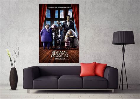 2019 New The Addams Family Movie Art #086 – Poster | Canvas Wall Art Print Poster - Canvas Wall ...