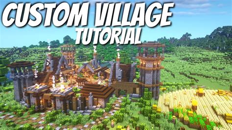 Small Minecraft Village: How to Make a Custom Minecraft Village ...