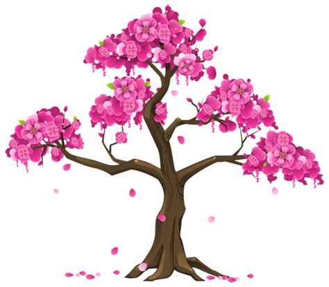 Pink Tree PNG Clipart Image | Arte de árvore, Imagens de arvores, Clip art