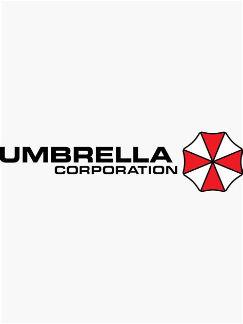 "Umbrella Corporation logo" Sticker by Evelyus | Redbubble