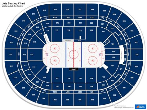 Winnipeg Jets Seating Chart - RateYourSeats.com