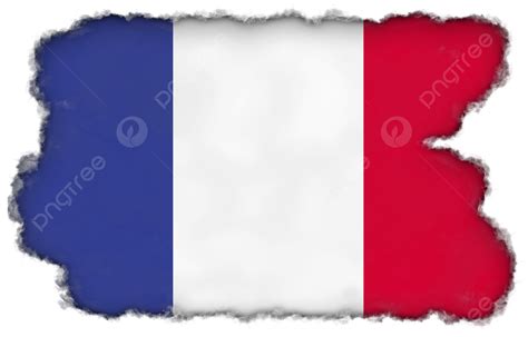 3d Torn France National Flag, France Flag, Grunge Flag, National Flag PNG Transparent Clipart ...