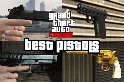 Top 5 pistols in GTA Online after the Los Santos Drug Wars