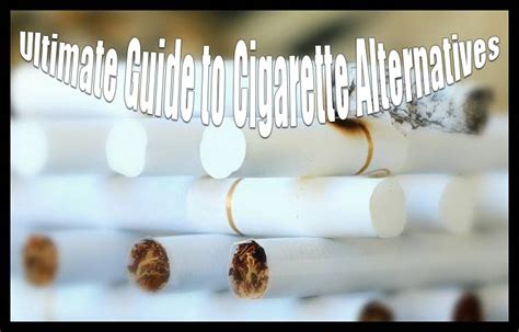 An Ultimate Guide To Cigarette Alternatives - Spinfuel