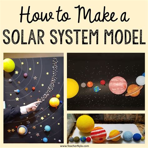 How To Make A Solar System Model