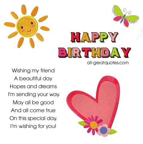 Share Free Birthday Cards For Friends. Friendship Birthday Cards | Free ...