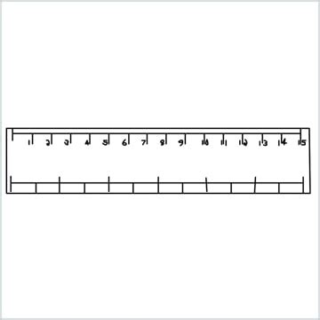 How To Draw A Ruler Step by Step - [6 Easy Phase]