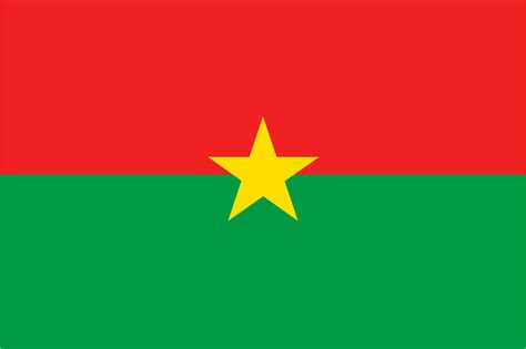 Scarica le immagini della bandiera del Burkina Faso | Bandiere-mondo.it