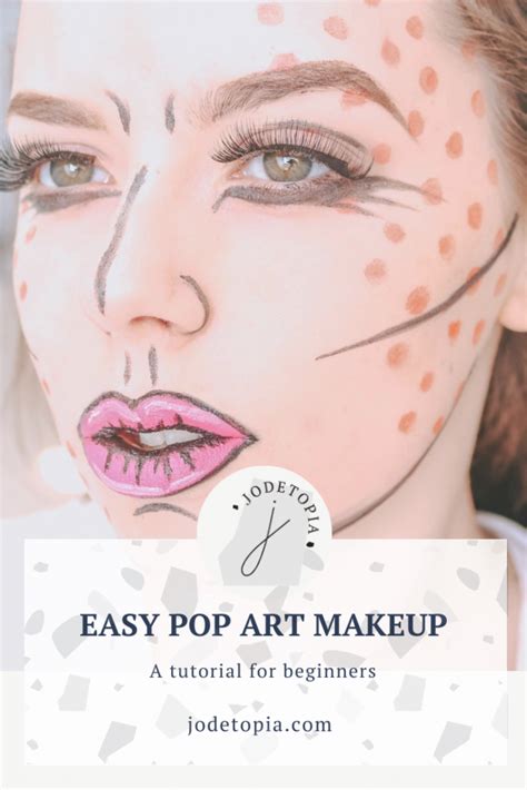 Easy Pop Art Makeup Tutorial for Beginners