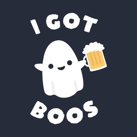 Boos Funny Halloween Pun - Halloween Ghosts - T-Shirt | TeePublic