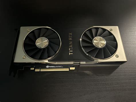 Nvidia Titan RTX Video Graphics Card (24GB) | eBay