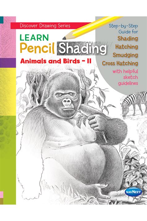 LEARN PENCIL SHADING - ANIMALS & BIRDS II - Navneet Education Limited