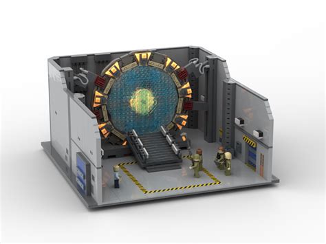 LEGO MOC Stargate SG1 - Gate Room by RobLegoBrick | Rebrickable - Build ...