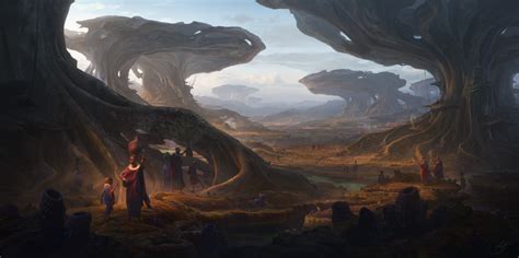 ArtStation - Savannah, Christian Dimitrov | Fantasy landscape, Savannah ...