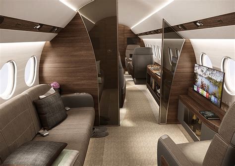 Business Jet Interior