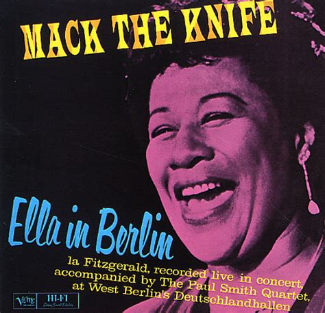 Ella Fitzgerald : Ella In Berlin - Mack The Knife (LP, Vinyl ...