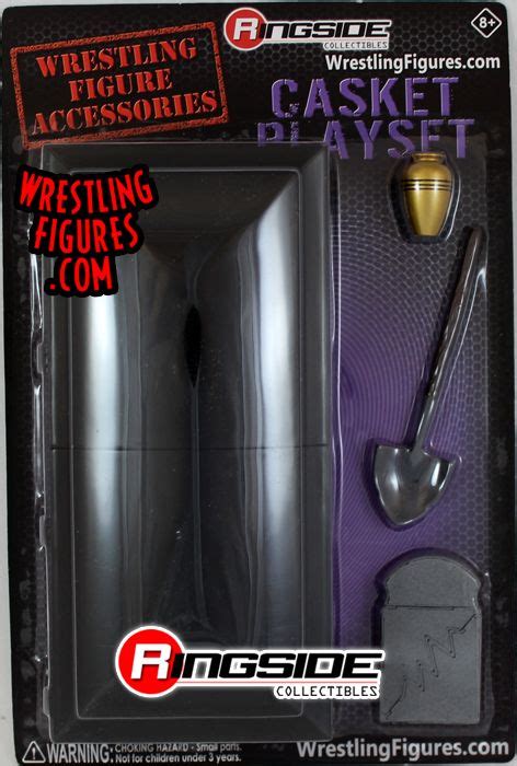 "Casket Playset (Black)" - Ringside Exclusive | Ringside Collectibles