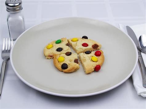 Calories in 1 cookie(s) of M&M Cookies - Large.