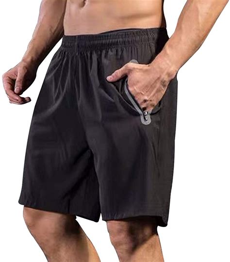 mens shorts with zipper pockets