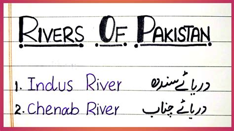 The Largest Rivers Of Pakistan Famous Rivers Of Pakistan, 56% OFF